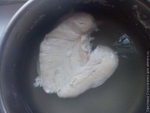 Салат «Мозаика» с курицей и сладким перцем