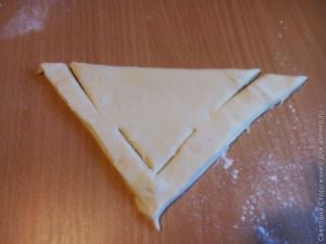 Слойки с ананасом