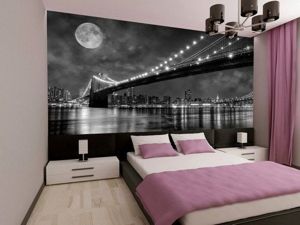 Фотообои в интерьере