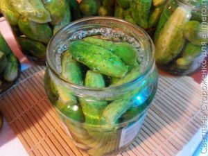 консервированные огурцы