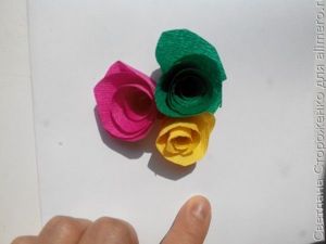 Открытка с цветами