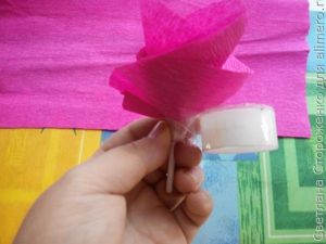 Букет из конфет на палочке