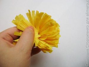 цветы из гофробумаги