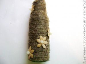 Ваза из бутылки