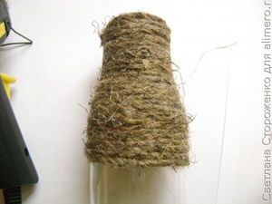 Ваза из бутылки