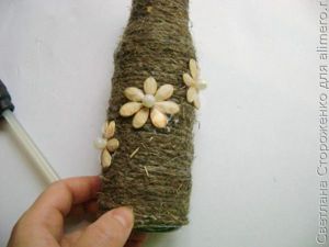 Ваза из бутылки