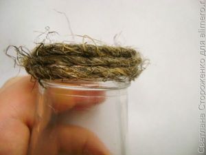 Ваза из бутылки