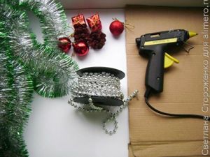 Новогодний венок своими руками