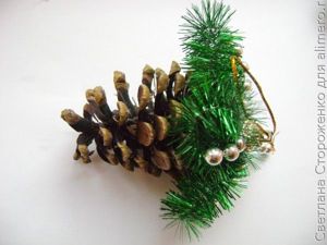 Елочные украшения своими руками