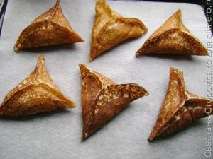 Блинчики с грибами