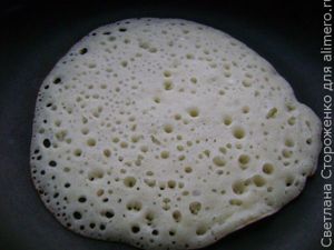 Блинчики с грибами