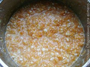 Блинчики с творогом и тыквой
