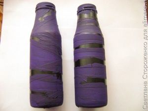 Вазы из бутылок своими руками