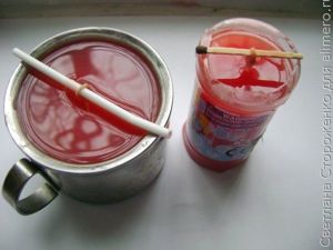 Свечи своими руками