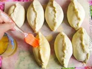 Печеные пирожки с яблоками и тыквой