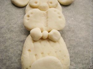 Обезьяна из соленого теста