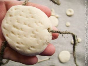 Обезьяна из соленого теста