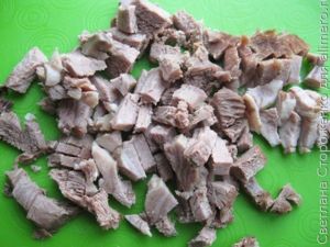 Мясная пицца в виде сердца