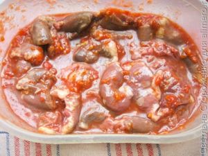 Рецепт отбивных из куриных сердечек