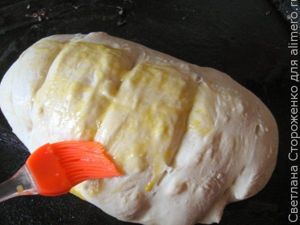 Рецепт батона с чесночной корочкой