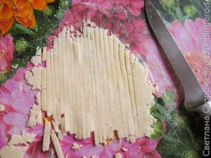 Рисовая лапша домашняя с овощами