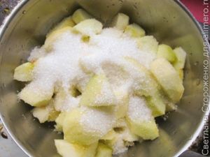 Крем-десерт из яблок «Нежность»