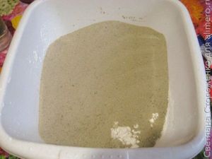 Живой песок своими руками