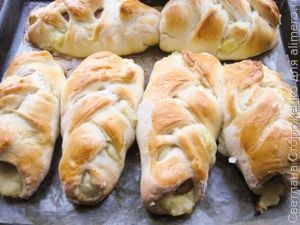 Cосиски в тесте с картофелем
