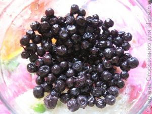 Манник с черникой
