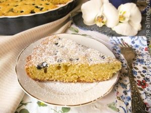 Манник с черникой