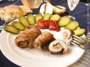 Мясные рулетики