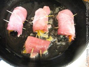 Мясные рулетики