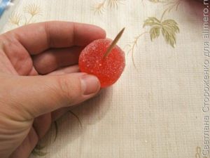 Сладкие цветы из мармелада своими руками