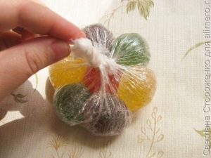 Сладкие цветы из мармелада своими руками