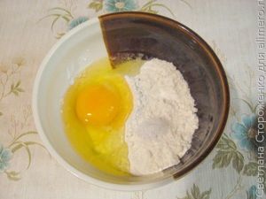Куриный суп с рулетиками