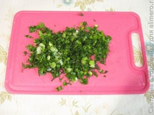 Куриный суп с рулетиками