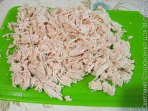 Куриный суп с рулетиками