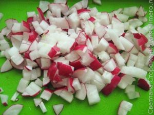 Овощной салат с гречкой