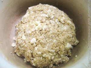 Овсяное печенье с творогом и клюквой