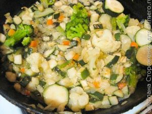 Паста с овощами