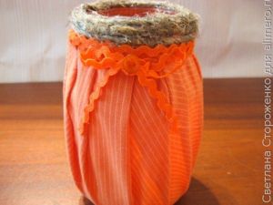 Декор банок своими руками