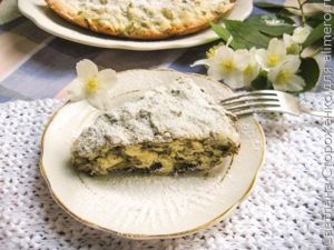 Пирог со щавелем