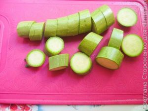 Куриный шашлык с кабачком в духовке