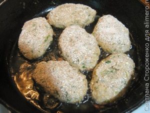 Рыбные котлеты из бычка