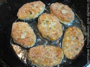 Рыбные котлеты из бычка