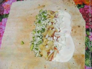 Рецепт домашней шаурмы без мяса
