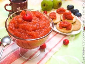 Варенье из боярышника с яблоком