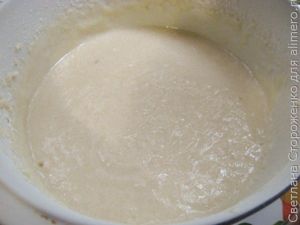 Пирог на кефире с боярышником