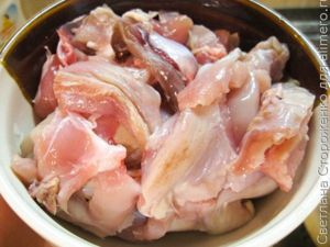 Картофельня запеканка с кроликом и кукурузой