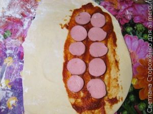 Простой рецепт пиццы-рулета